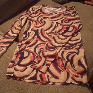 Colorful long sleeve tee